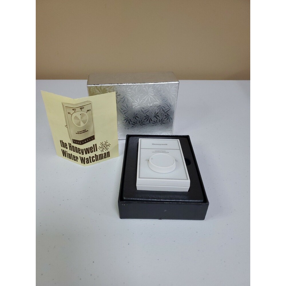 HONEYWELL WINTER WATCHMAN PLUG IN LOW TEMPERATURE SIGNAL & DIRECTIONS
